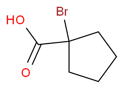 1-bromocyclopentane-1-carboxylic acid_Molecular_structure_CAS_)