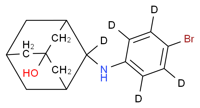 5-Hydroxy Bromantane-d5_Molecular_structure_CAS_)