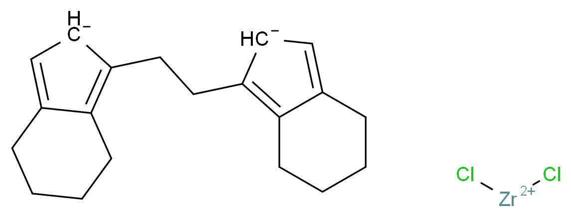 Dichloro[(S,S)-ethylenebis(4,5,6,7-tetrahydro-1-indenyl)]zirconium(IV)_Molecular_structure_CAS_150131-28-5)