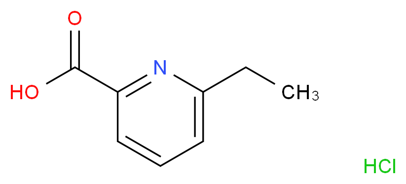 6-Ethylpicolinic acid hydrochloride_Molecular_structure_CAS_476471-29-1)