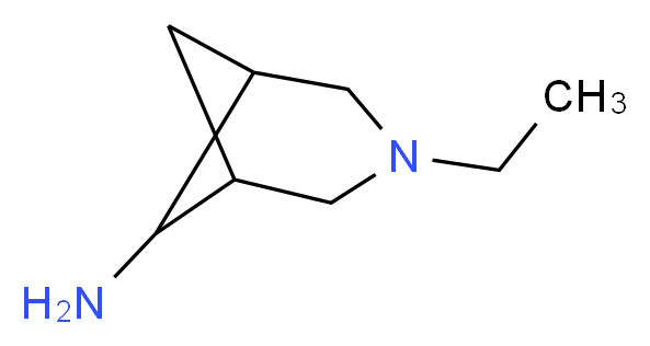 3-ethyl-3-azabicyclo[3.1.1]heptan-6-amine_Molecular_structure_CAS_)