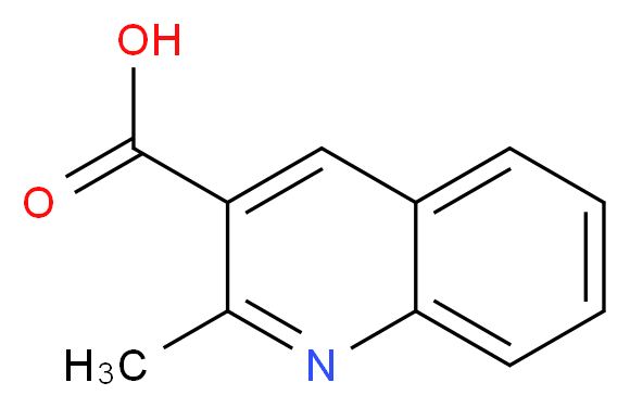 2-Methyl-quinoline-3-carboxylic acid_Molecular_structure_CAS_635-79-0)