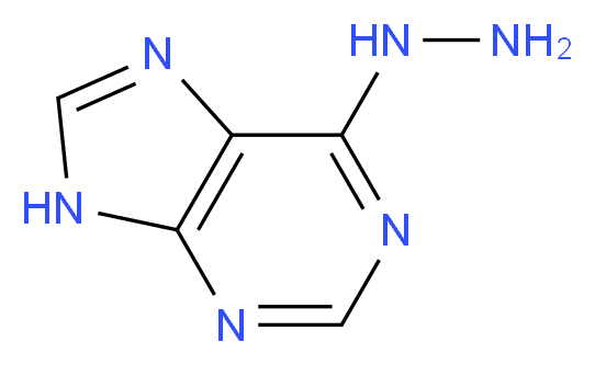 6-hydrazinyl-9H-purine_Molecular_structure_CAS_)