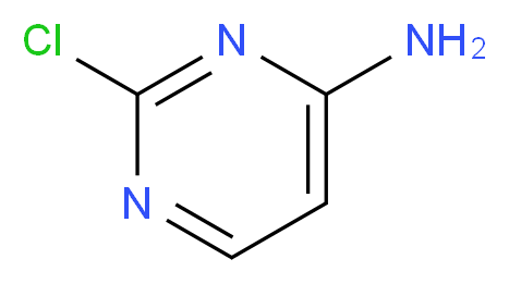 4-Amino-2-chloropyrimidine_Molecular_structure_CAS_7461-50-9)