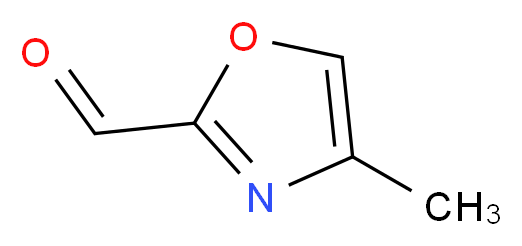 4-methyloxazole-2-carbaldehyde_Molecular_structure_CAS_159015-07-3)