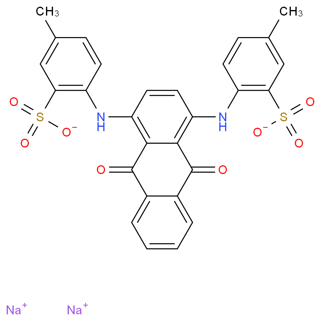 Acid Green 25_Molecular_structure_CAS_4403-90-1)