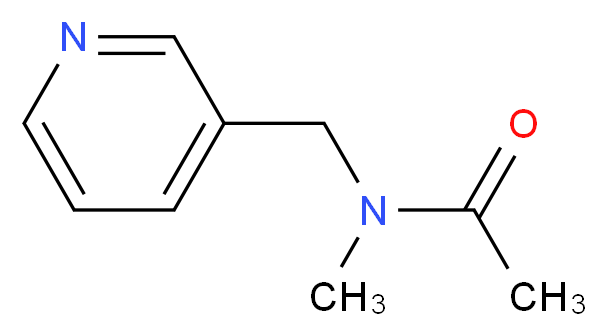 N1-Methyl-N1-(pyrid-3ylmethyl)acetamide_Molecular_structure_CAS_69966-50-3)