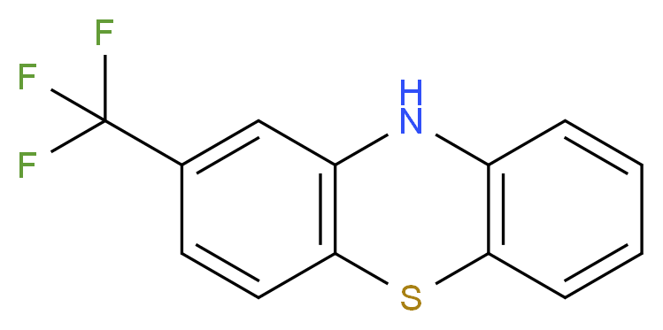 2-(Trifluoromethyl)phenothiazine_Molecular_structure_CAS_92-30-8)