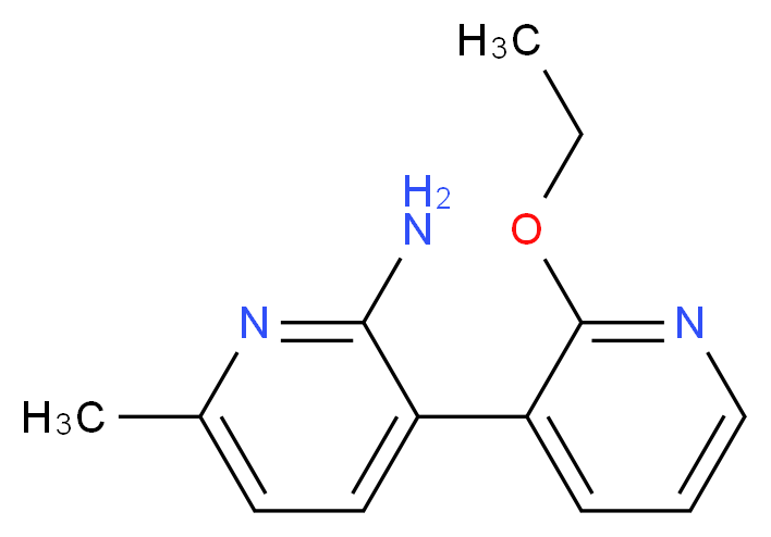 2'-ethoxy-6-methyl-3,3'-bipyridin-2-amine_Molecular_structure_CAS_)