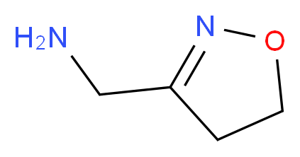 4,5-dihydro-1,2-oxazol-3-ylmethanamine_Molecular_structure_CAS_)
