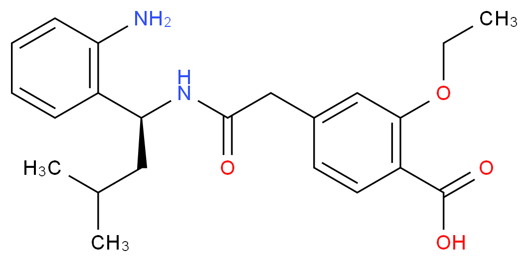2-Despiperidyl-2-amino Repaglinide_Molecular_structure_CAS_637301-29-2)