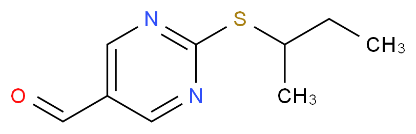 2-(sec-butylthio)pyrimidine-5-carbaldehyde_Molecular_structure_CAS_915920-24-0)