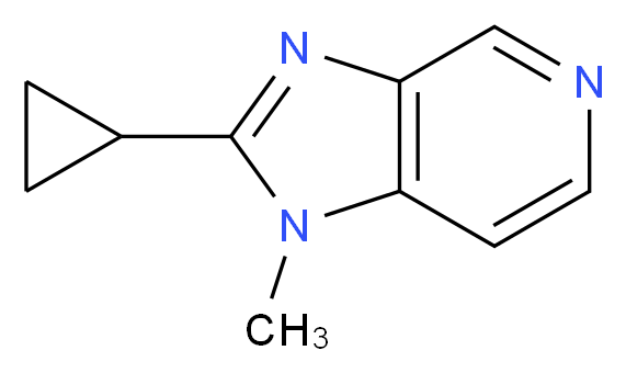 2-cyclopropyl-1-methyl-1H-imidazo[4,5-c]pyridine_Molecular_structure_CAS_)