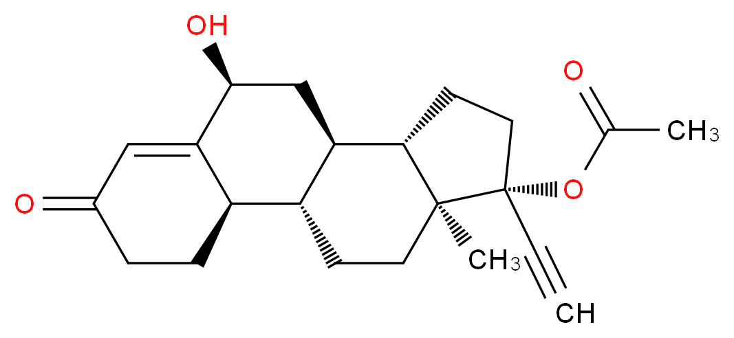 6α-Hydroxy Norethindrone Acetate_Molecular_structure_CAS_6856-28-6)
