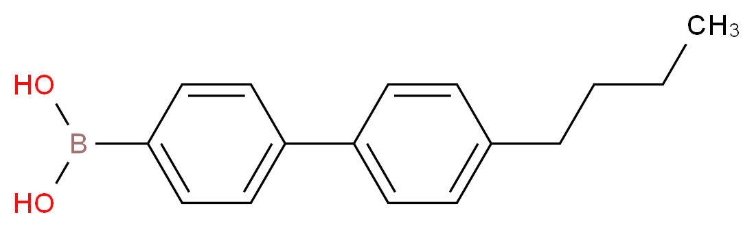 (4'-Butyl[1,1'-biphenyl]-4-yl)-boronic acid_Molecular_structure_CAS_145413-17-8)
