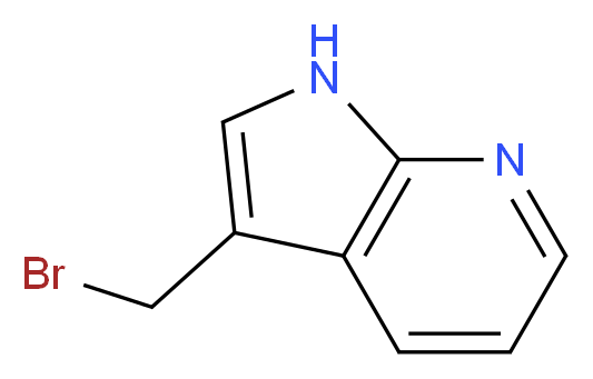 3-(Bromomethyl)-1H-pyrrolo[2,3-b]pyridine_Molecular_structure_CAS_1174007-40-9)