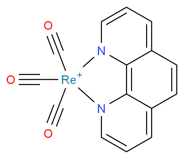 (1,10 Phenanthroline)-(Tri-Carbon Monoxide) Rhenium (I)_Molecular_structure_CAS_)