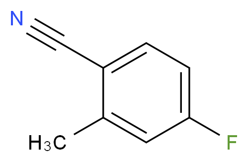 4-Fluoro-2-methylbenzonitrile_Molecular_structure_CAS_)