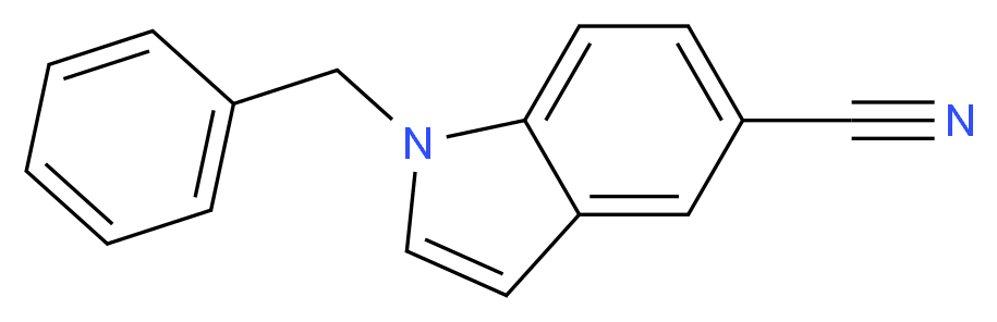 1-Benzyl-1H-indole-5-carbonitrile_Molecular_structure_CAS_80531-13-1)