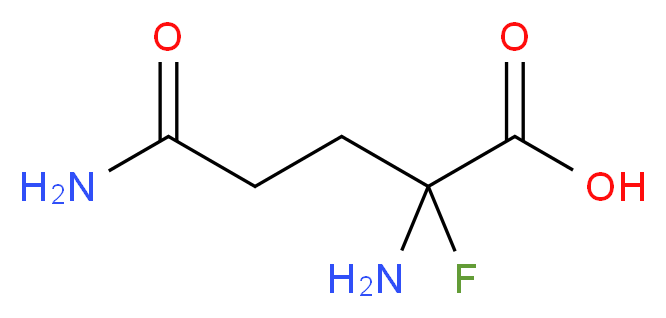 DL-erythro-4-Fluoroisoglutamine_Molecular_structure_CAS_)