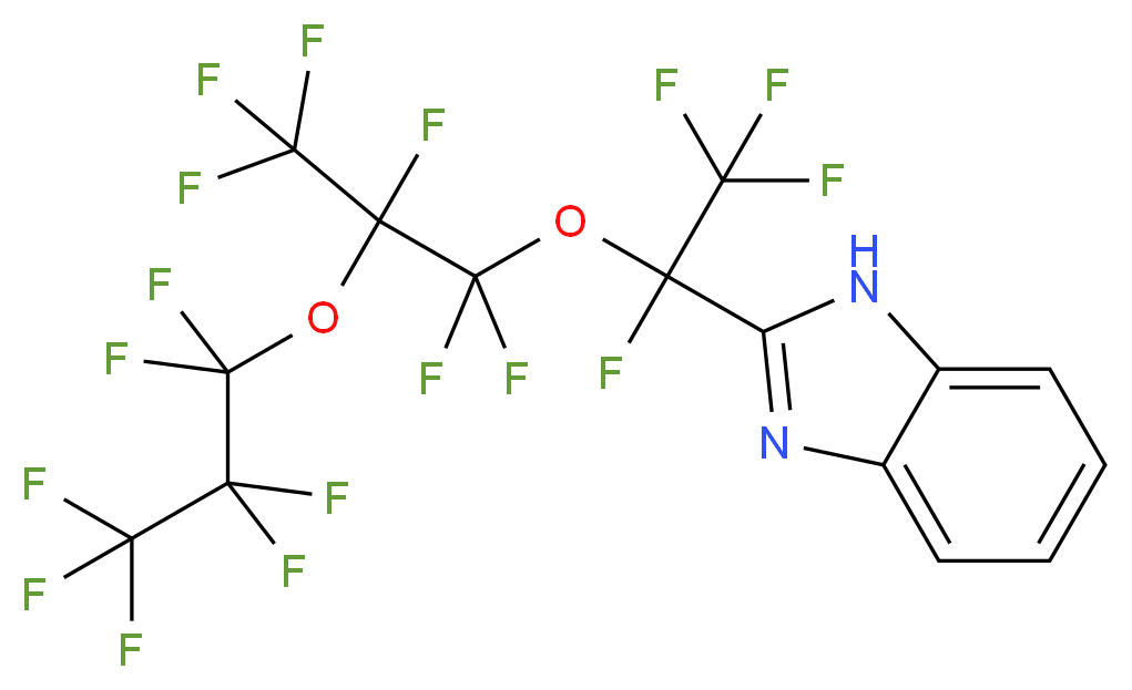 2-[Perfluoro(5-methyl-3,6-dioxanonan-2-yl)]-1H-benzimidazole_Molecular_structure_CAS_76145-90-9)