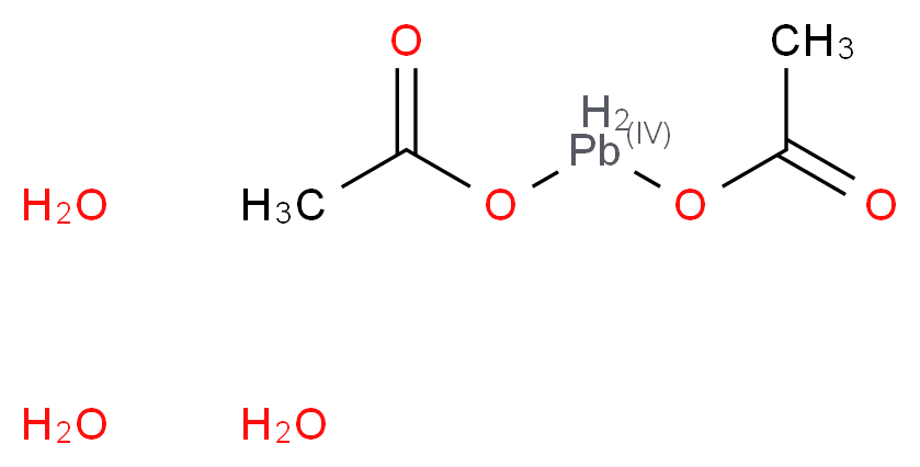 Lead(II) acetate trihydrate_Molecular_structure_CAS_6080-56-4)