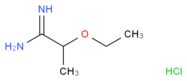 2-ethoxypropanimidamide hydrochloride_Molecular_structure_CAS_)