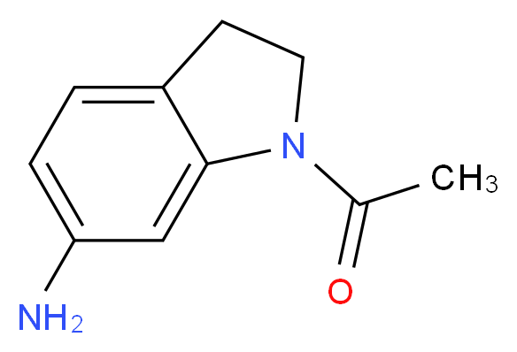 1-Acetyl-6-amino-2,3-dihydro-(1H)-indole_Molecular_structure_CAS_62368-29-0)