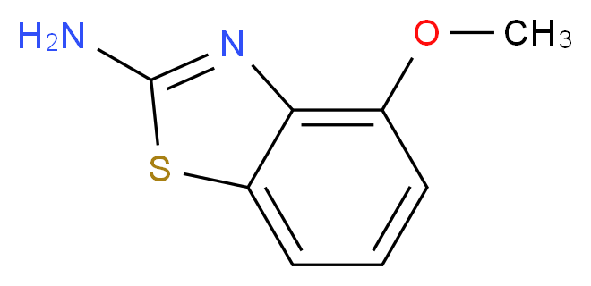 4-Methoxy-benzothiazol-2-ylamine_Molecular_structure_CAS_105-13-5)
