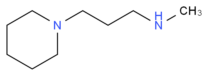 N-methyl-3-piperidin-1-ylpropan-1-amine_Molecular_structure_CAS_86010-41-5)
