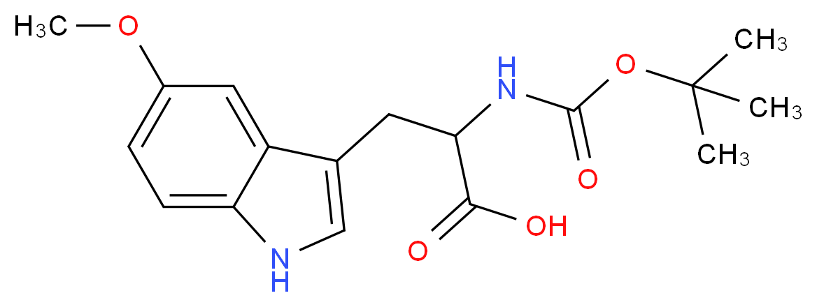 Boc-5-methoxy-DL-tryptophan_Molecular_structure_CAS_)