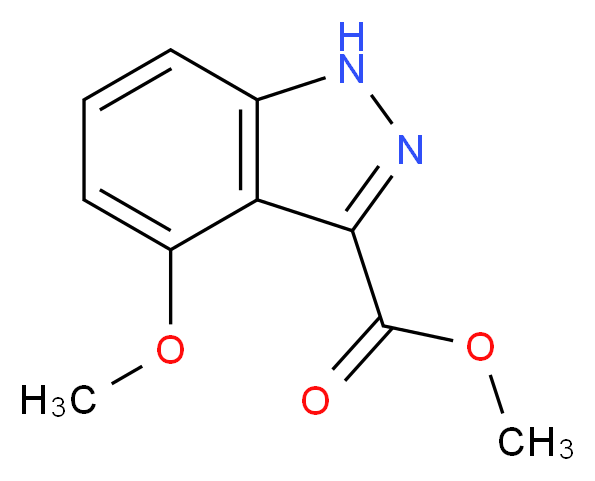 Methyl 4-methoxy-1H-indazole-3-carboxylate_Molecular_structure_CAS_865887-07-6)