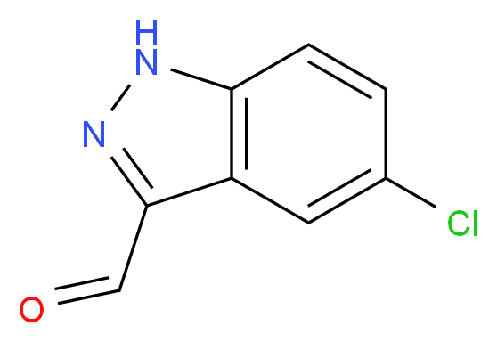 5-CHLORO-1H-INDAZOLE-3-CARBALDEHYDE_Molecular_structure_CAS_102735-84-2)