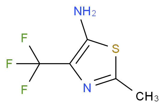 2-Methyl-4-(trifluoromethyl)thiazol-5-ylamine_Molecular_structure_CAS_958452-22-7)