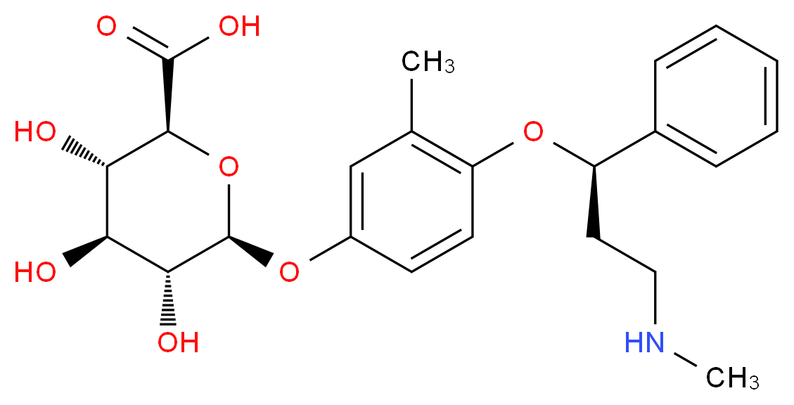 4'-Hydroxy Atomoxetine β-D-Glucuronide_Molecular_structure_CAS_540729-08-6)