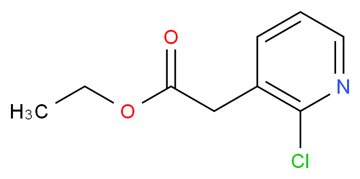 Ethyl 2-chloropyridine-3-acetate_Molecular_structure_CAS_164464-60-2)