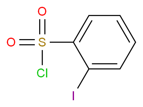 2-Iodobenzenesulfonyl chloride_Molecular_structure_CAS_63059-29-0)