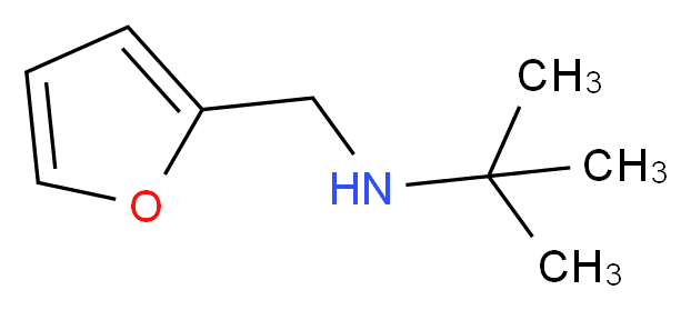 N-(2-furylmethyl)-2-methyl-2-propanamine_Molecular_structure_CAS_115881-56-6)