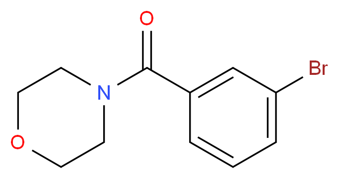 4-(3-Bromobenzoyl)morpholine_Molecular_structure_CAS_153435-81-5)