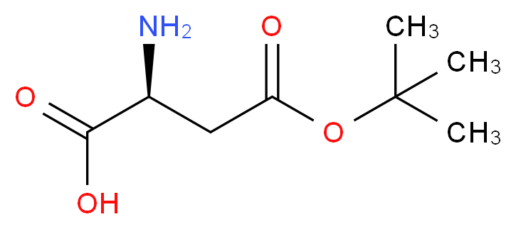 L-Aspartic acid 4-tert-Butyl ester_Molecular_structure_CAS_3057-74-7)
