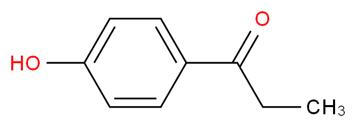 1-(4-hydroxyphenyl)propan-1-one_Molecular_structure_CAS_)