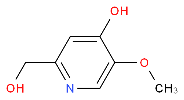 2-(Hydroxymethyl)-5-methoxy-4-pyridinol_Molecular_structure_CAS_)