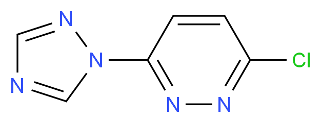 3-chloro-6-(1H-1,2,4-triazol-1-yl)pyridazine_Molecular_structure_CAS_75792-73-3)