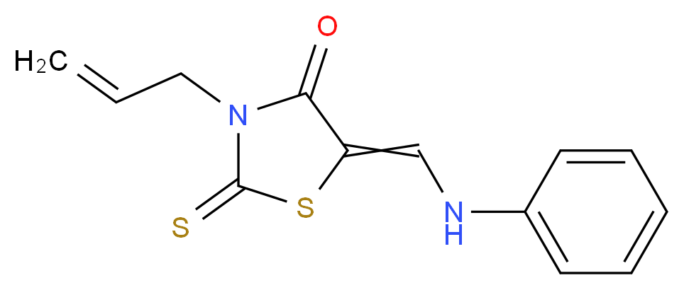 5-[(phenylamino)methylidene]-3-(prop-2-en-1-yl)-2-sulfanylidene-1,3-thiazolidin-4-one_Molecular_structure_CAS_41523-26-6)