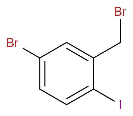 5-Bromo-2-iodobenzyl bromide 95+%_Molecular_structure_CAS_495414-06-7)