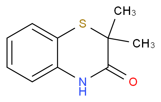 2,2-Dimethyl-2H-1,4-benzothiazin-3(4H)-one_Molecular_structure_CAS_90921-53-2)