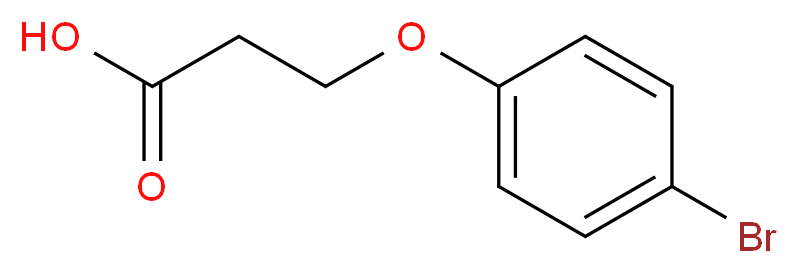 3-(4-bromophenoxy)propanoic acid_Molecular_structure_CAS_93670-18-9)