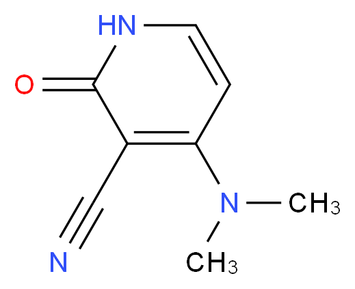 4-(Dimethylamino)-2-oxo-1,2-dihydro-3-pyridinecarbonitrile_Molecular_structure_CAS_62321-91-9)