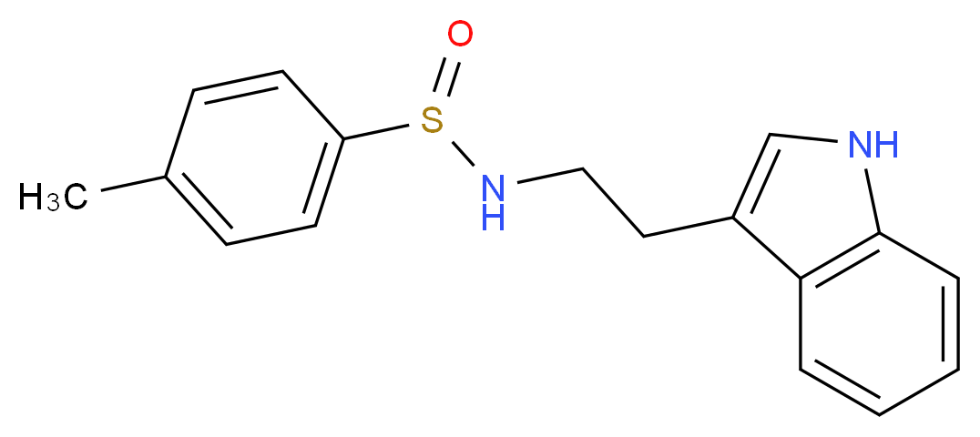 (S)-N-(-)-p-Tolylsulfinyltryptamine_Molecular_structure_CAS_288159-11-5)
