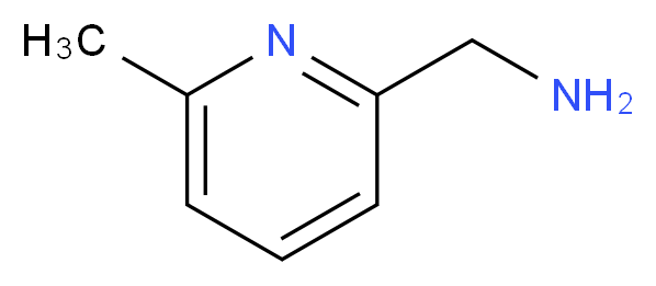 (6-Methyl-2-pyridinyl)methanamine_Molecular_structure_CAS_6627-60-7)